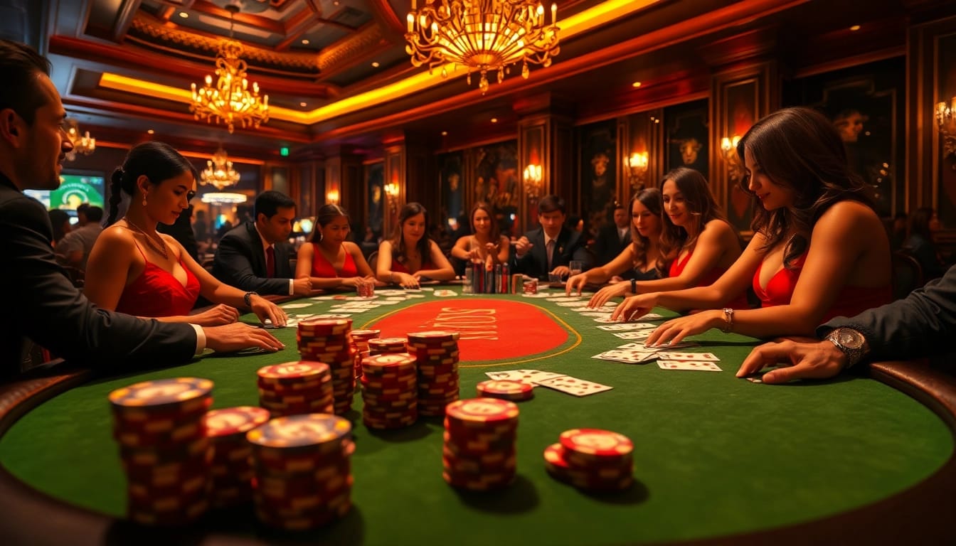 Experience thrilling poker action at https://fabet3.com/ with glamorous players and vibrant casino ambiance.