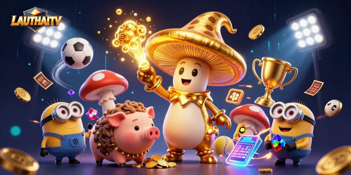 Experience thrilling sports magic with LAUTHAITV, showcasing dynamic betting action and treasure-filled excitement.