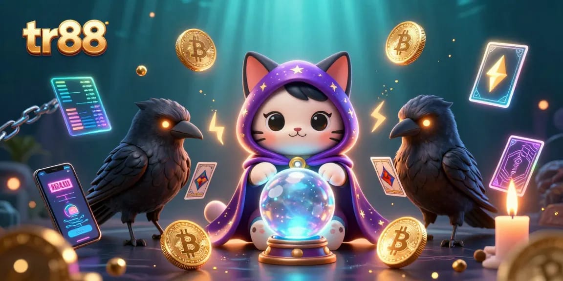 Engage in thrilling gameplay at tr88 with a vibrant mix of mystical characters and crypto elements.