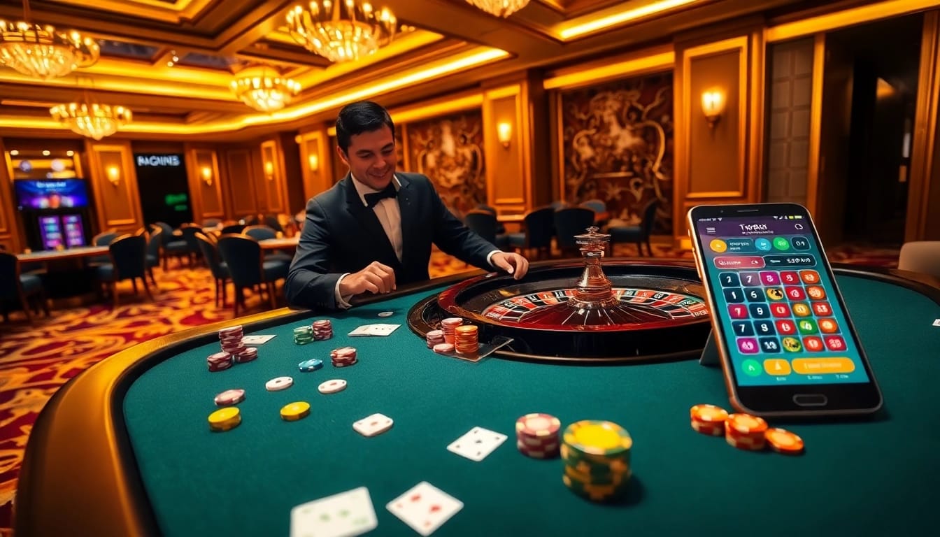 Engage with the thrilling tg88 casino atmosphere at a vibrant roulette table.