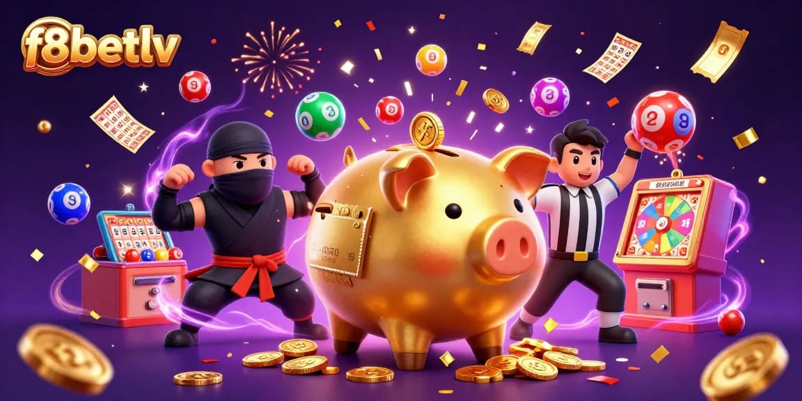 Experience the thrill of winning at f8betlv with dynamic casino elements and characters.