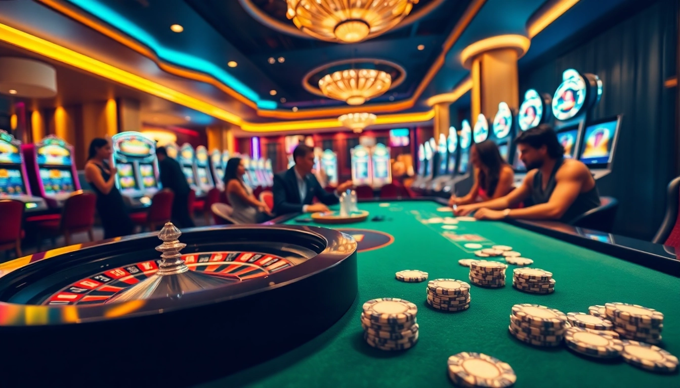 Experience the thrill of high-stakes gaming at 79KING Casino with vibrant roulette and poker action.