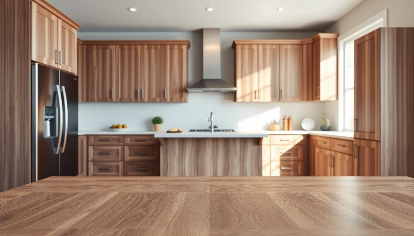 Cabinet Refacing Largo FL transformation with modern cabinetry showcasing elegance and quality.