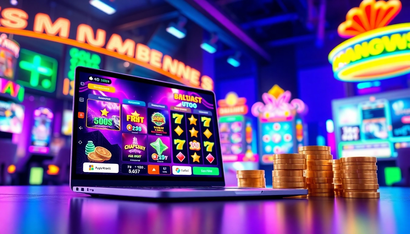 5V5V online gaming scene with vibrant casino interface and players engaged.