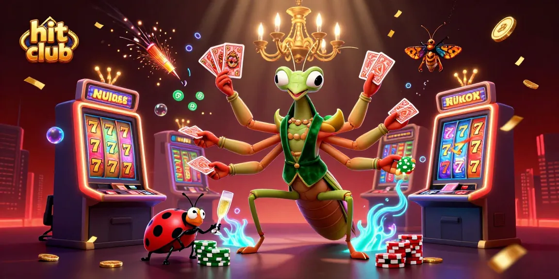 Experience exciting gameplay at the hit club with animated casino characters and vibrant scenes.