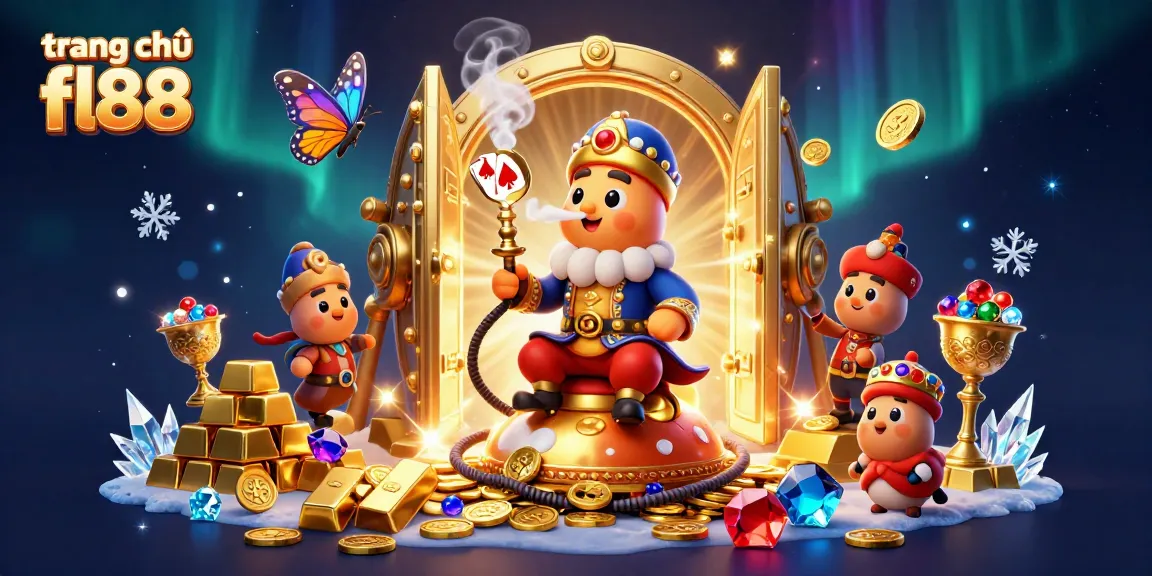 Join the action on trang chủ fl88 with this vibrant 3D illustration of a casino scene featuring unique gambling elements.