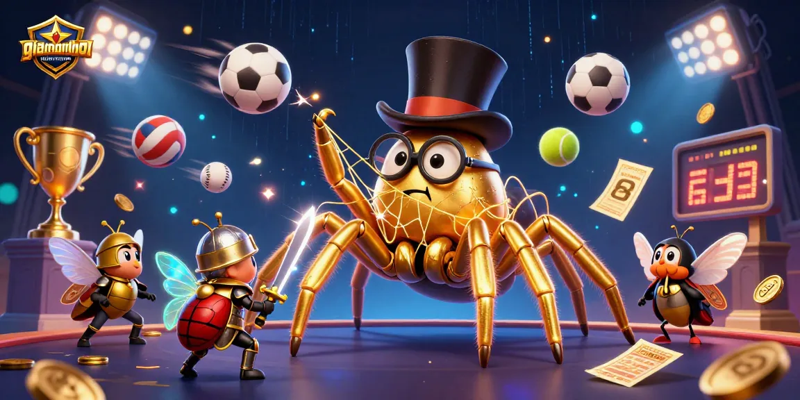 Engage in thrilling bets and strategies with giaimanhacai, featuring cartoon characters in an exciting casino environment.