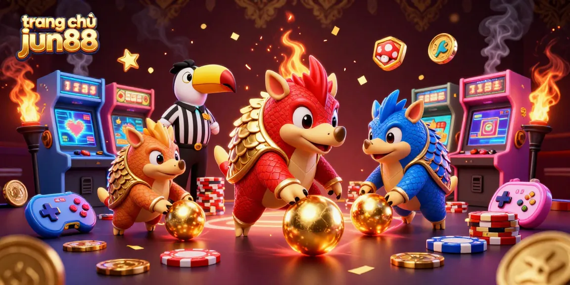 Experience the vibrant gaming world at trang chủ jun88 with dynamic pangolins and exciting casino visuals.
