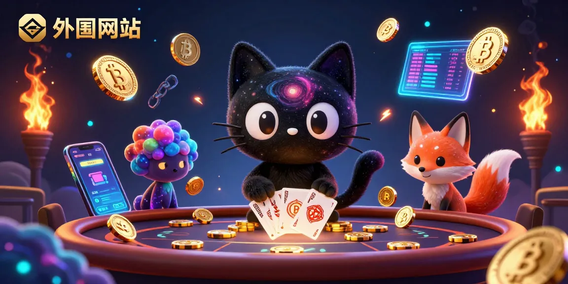 Engage with the thrilling cosmic casino experience featuring characters amid Bitcoin and Ethereum elements in 外围网站.