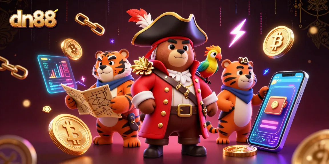 Experience thrilling gameplay at dn88 with exciting 3D casino elements and vibrant characters!